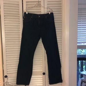 Vintage dark wash Levi’s 517 jeans 34/32